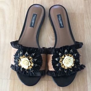 DOLCE & GABBANA Slides Made in Italy 5 1/2